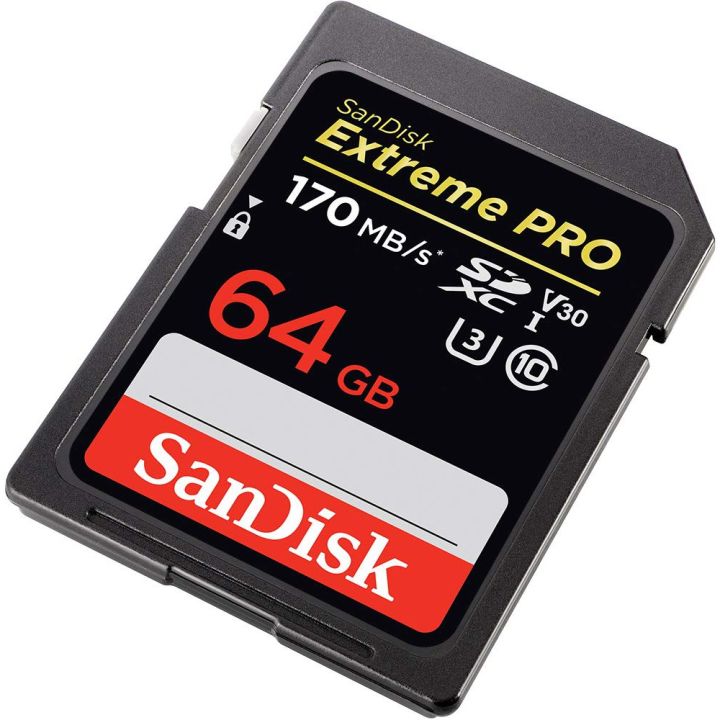 SanDisk%20-%2064GB%20-%20EXTREME%20PRO%20-%20170mb/s%20-%20SDXC%20Card%20-%20UHS-I%20/%20U3%20/%20V30%20/%20Class%2010%20-%20Image%206