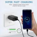 Samsung 25W USB C Port Charger with Cable, Type-C Super Fast Android Phone Wall Charging Compatible with Samsung Galaxy A31/A32/A33/A34/A55/A22/A16/M14/A54/A52/A51/S23 fe, 25 w Charge Adaptor, Black. 