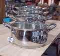 4 Pcs Stainless Steel Handi - Elegant Sonex original steel heavy weight. 