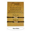 Alloy Infinity Bracelet Handmade Infinity Couple Bracelet Set Perfect Birthday Anniversary Gift less Than. 