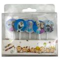 Frozen Candles - Cake Decoration Candles - Blue Colors - Girls Theme - Pack Of 5 Candles. 