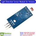 LDR Sensor Module Optical 3pin Photosensitive Detector – Light Sensitive Photodiode Sensor for Arduino, Robotics, and Automation Projects – Accurate Brightness Detection by Electrica. 
