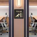 Doors Push Pull Signs Symbol Door Sign for Indoor Outdoor Shop Bars. 