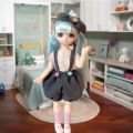 30 cm Barbie Doll Animation Girl Comic Face 6 Points BJD High-Profile Figure Children's Toy Doll Little Princess. 