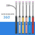 USB Rechargeable Electronic Kitchen Lighter (Windproof Arc Pulse Ignition). 