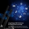 Hommie Dual-Band WiFi Card AC 1200Mbps Wireless PCI Express Network Adapter Bluetooth 4.2, Wi-fi. 