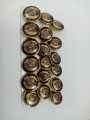 Golden Metal Brass Blazer Buttons Set-KS. 