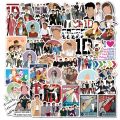 NYT 100Pcs/Pack Boy Team One Direction Stickers Diy Mobile Phone Case Suitcase Skateboard Graffiti Stickers Children'S Toys. 