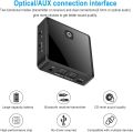 Bluetooth Transmitter Receiver, 2-in-1 Fibre Optic Bluetooth 5.0 AUX 3.5 mm Wireless Audio Adapter for TV/Car Sound System. 