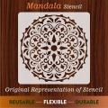 Mandela Reusable Stencil For wall Painting Art DIY Home Decor, Album Crafts and Canvas. 