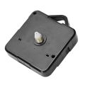 2 Pack Replacement Wall Clock Parts Pendulum Movement Mechanism Quartz Clock with Hands & Fittings Kit(Black+White). 
