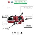 SK Cookware 21 Pieces Non-Stick Delux Gift Pack Set - Royal Series. 