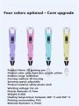 3D Printing Doodler Pen with LCD Screen for kids including filament For DIY Arts Crafts Perfect only Pen Blue and Pink Color. 