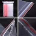 30 Zip lock vacuum plastic bags 3 x 4 inch Resealable for Small items, gifts etc. 