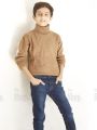 The Shop - Brown High Neck for Boys and Girls Kids - FS1-BHN. 