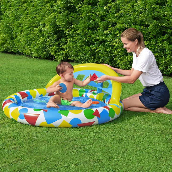 4%20Ft%20Bestway%2052378%20Inflatable%20Splash%20&%20Learn%20Kiddie%20Swimming%20Pool%20For%20Kids%20Solid%20Shape%20Sorting%20Wall%20Colorful%20Swim_Pool%20With%20Vinyl%204%20Inch%20Depth%20Water%20Splash%20Kid%20Learn%20Play%20Fun%20Party%20Game%20Outdoor%20&%20Indoor%20Picnic%20With%20Family%20Fast,%20Simple%20&%20Easy%20-%20Image%204