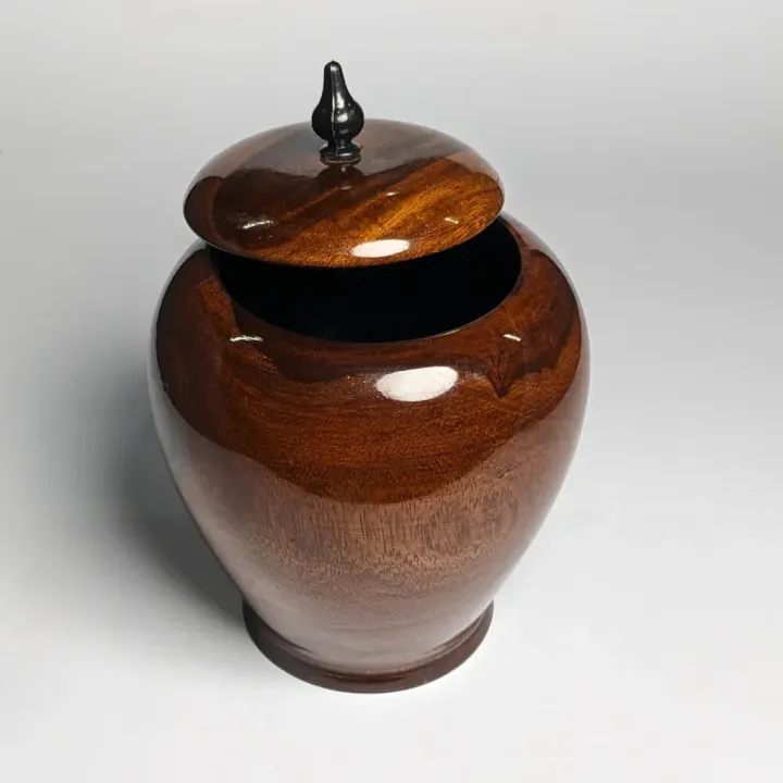 Handmade Naqshi Art Wooden Candy Jar – Handmade Wood Lacquer Art Candy ...
