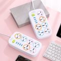 Tolsen Power Universal Socket Extension Cord With 6 Outlet and 4 USB Port Moveable Multi Function Socket Extension Socket. 