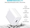 EZone 20W USB C Fast Charger Power Adapter Compatible with iPhone 8 to 14 Pro Max iPad and USB C Devices. 