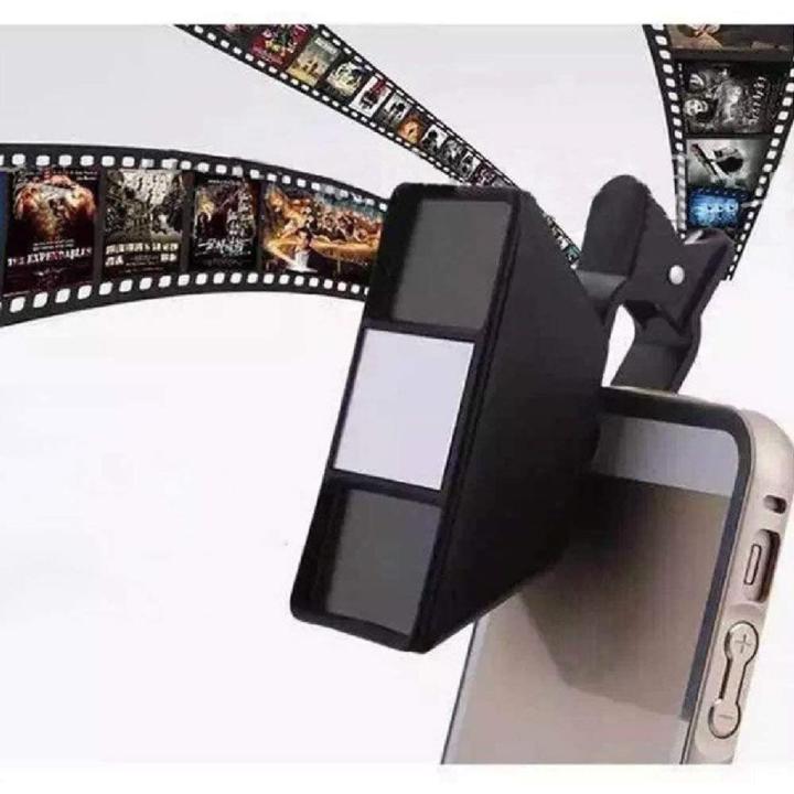 Mini 3D Effect Mobile Phone Lens Self-Timer And Video Camera Stereo Photos Lens With Clip For 3D Lens