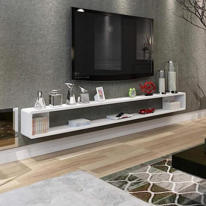 Led tv shelf Wall mounted lcd racks Floating tv stand Tv enterianment uvit Floating tv shelf  Box sel Storage bo Wall decortionshelf