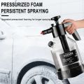 2L Hand Pump Foam Sprayer Hand Pneumatic Foam Cannon Snow Foam Car Wash Spray Bottle Car Window Cleaning for Car Home Washing. 
