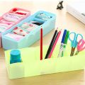 Undergarments Innerwear Cosmetic Makeup Drawer Organiser Partition Grids Storage Box (Assorted Colour, Standard Size). 