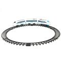 High Speed Small Metro Train Toy Set with Tracks, Lighting and Musical Fun Sounds for Kids. 