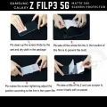 Best Samsung Galaxy Z Fold3 5G Matte 360 Screen Protector. 