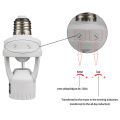 PIR Infrared Motion Sensor LED Lamp Bulb Holder E27 AC220V. 
