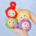 PinShang Cute Teletubbies Head Plush Doll Pendant Cartoon Keychain Backpack Ornament. 