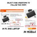 WIRELESS KEYBOARD & MOUSE RECHARGEABLE COMBO BLUETOOTH FOR MOBILE, IPADS, TABLETS, IPHONES, LAPTOP, PC& OTHER DEVICES. 
