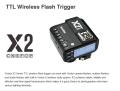 Godox X2 2.4 GHz TTL Wireless Flash Trigger for Canon X2Tc. 