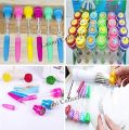 01 Pc Multifunction 4-in-1 Light, Bubble, Stamp, Ballpoint Feature Pen for Kids Children Party Birthday Gift. 