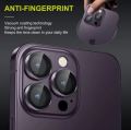 Premium Quality Camera Lens Protector For Iphone 14 Pro Max (Deep Purple). 