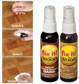 Techmanistan 2Pcs Instant Fix it Spray For Wood for Furniture Repair, Scratch Remover Set Fast Acting Wood Scratch Repair. 
