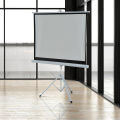 Hitech-Vision Tripod Stand Projector Screen -  Matt White 100"  1:1 ( 6 ft x 6 ft ). 