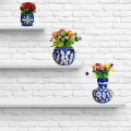 Multan Blue Pottery Vase, 5"x5" – Traditional Handcrafted Decorative Piece.. 