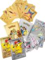 【Simple 3C】No Repeat 150 Styles Cartas Pokemon Español / De Metalicas Metal Carta Vmax V TAG TEAM Collection Game Toy. 