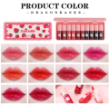 10 Colors Korean Lip Tint, Lightweight, Long-Lasting Waterproof Lip Tint Makeup. 