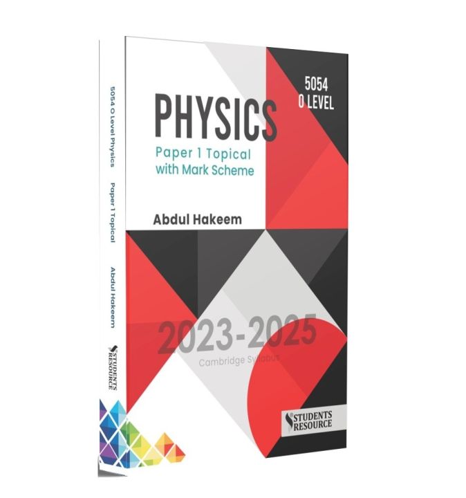 O Level Physics 5054 Topical Paper 1 | 2011-2022 | Abdul Hakeem |2002-2019|