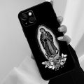 Virgen De Guadalupe Virgin Mary Phone Case For iPhone 11 12 13 14 15 Pro XS Max Mini Cover For iPhone X XR 7 8 Plus Back Case. 