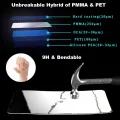 Oppo A53 Ceramic Matte Unbreakable Antishock Hybrid Film 9D/11D/21D Tempered Fiber Sheet Glass For Oppo A53. 