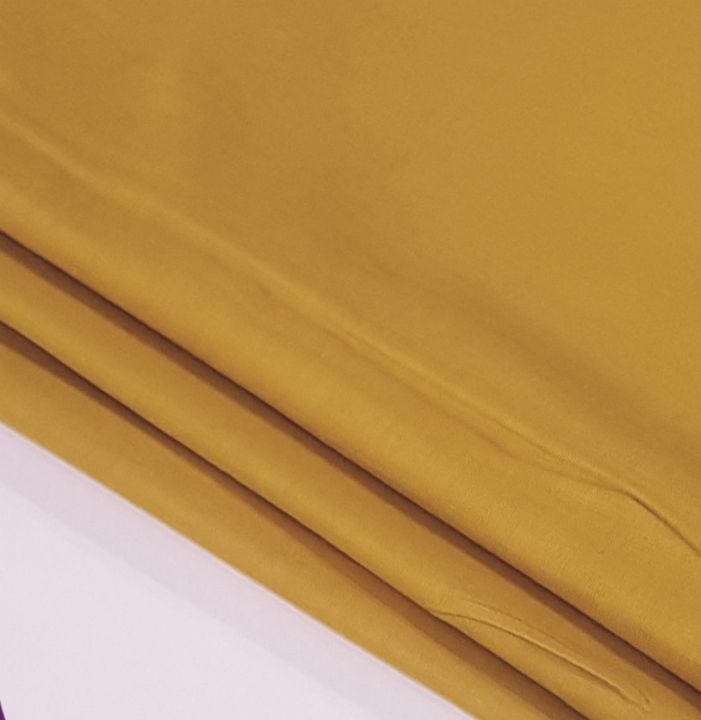 Mustard Color Premium Lawn Cotton for Trouser or Shirts For Women -UnStitched  Suits 2.5 Meter Color Premium  Quality Durable Fabric Reasonable Stylish Look 1 Piece Only (2.5 Yards)