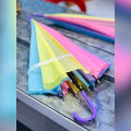 Beautiful Design Umbrella with superior Quality and Random Color - Sunny and Rain Umbrella for Women Man. 