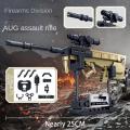 Military Transformable WW2 Gatling Gun AK47 Automatic Rifle SWAT Weapon Model Building Blocks Toy Bricks Set Kids Boys Gifts. 