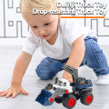 Excavator Model Toy Flexible Arm Excavator/dump Truck Toy Moveable Construction Vehicle for Kids Beach Sand Toy Birthday Gift for Boys Truck Model Toy. 