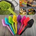 Soup Filter Cooking Shovel Vegetable Strainer Scoop Nylon Spoon High temperature resistant pressure Colander Kitchen Tool. 