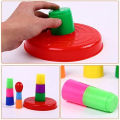 Ring Toss Game For Kids - 16 cm (6.3 inch) and 14.5 cm (5.7 inch) Rings. 