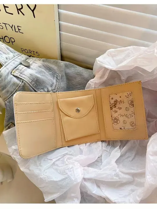 Trendy%20Girl%E2%80%99s%20Short%20Wallet%20%E2%80%93%20Cute%20Small%20Purse,%20Tri-Fold%20Money%20Bag%20&%20Credit/ID%20Card%20Holder,%20Stylish%20College%20Wallet%20for%20Students%20&%20Girls,%20Compact%20&%20Fashionable,%20Perfect%20for%20Everyday%20Use,%20Multi-Card%20Holder%20for%20Ladies%20-%20Image%209